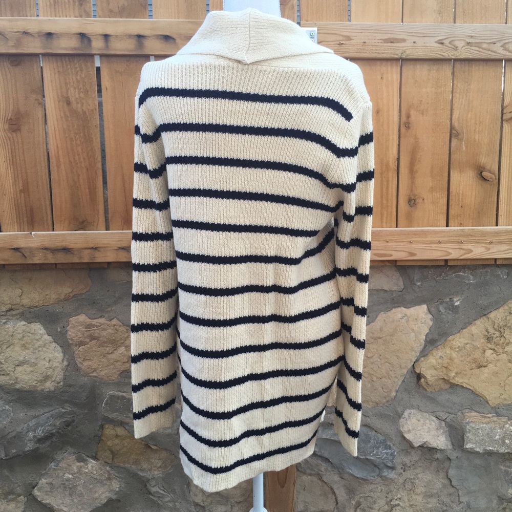 Striped sweater white/Cream S - Picture 4 of 7